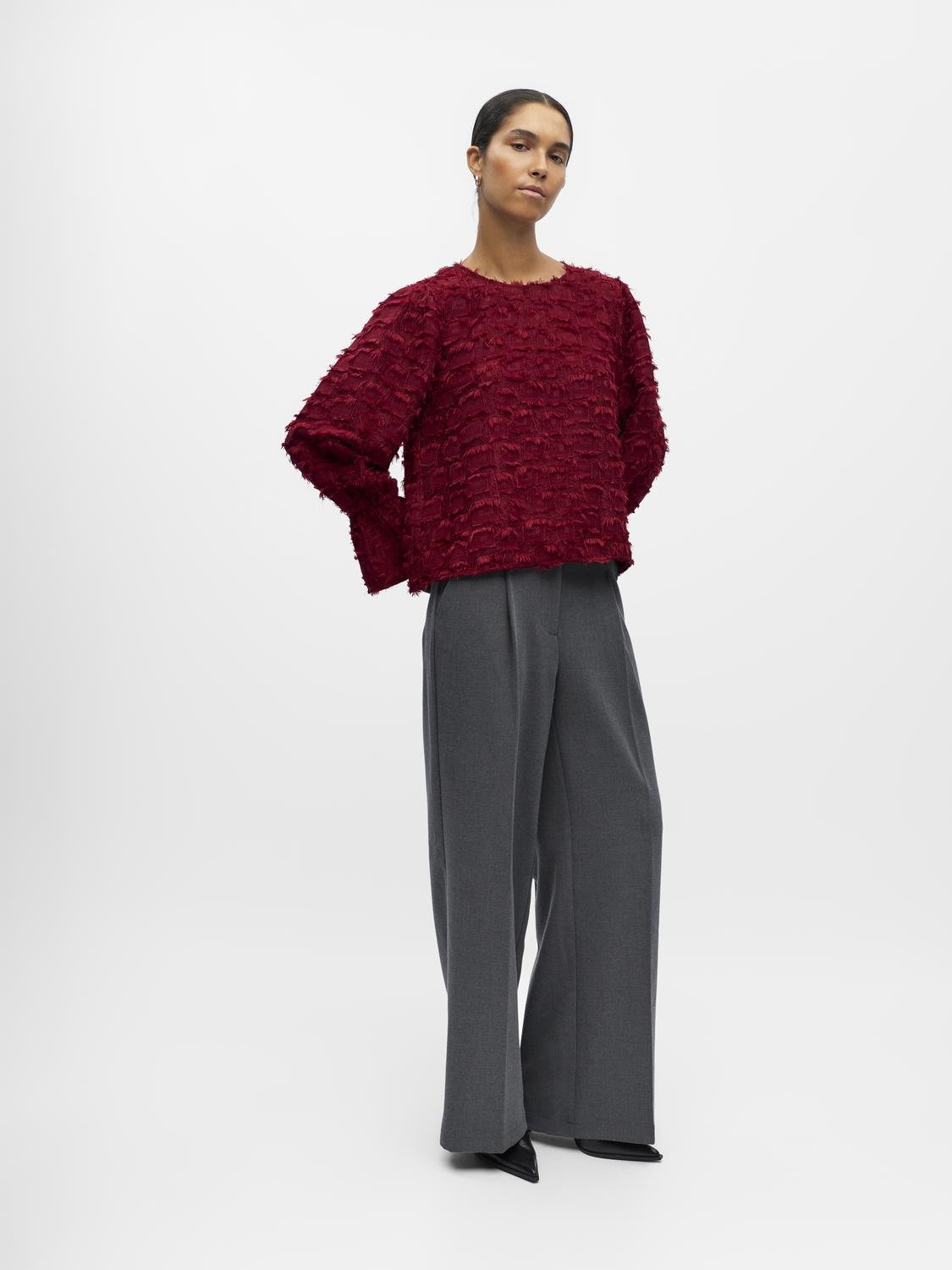 OBJDARIA Top - Karanda Red - VERO MODA & VILA Bergvik